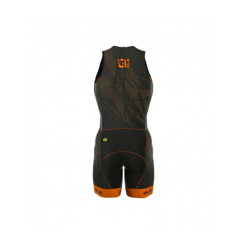 Body Alé Triathlon Olympic Tri Record Negro Naranja 3 Body Alé Triathlon Olympic Tri Record Negro Naranja - Imagen 3