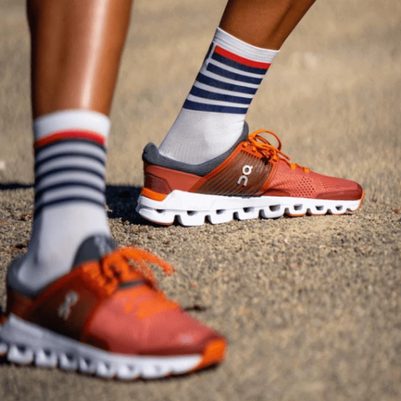 Calcetines Sporcks Red Air Rojo Blanco 3 Calcetines Sporcks Red Air Rojo Blanco - Imagen 3