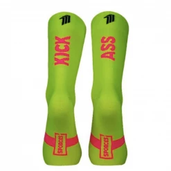 Calcetines Triatlón Sporcks Laura Philipp Kick Ass Yellow