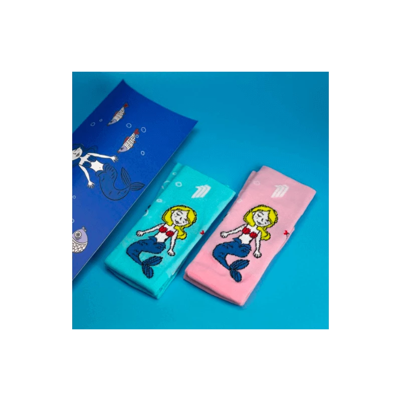 Calcetines Triatlón Sporcks Lucy Charles The Mermaid Pink 2 Calcetines Triatlón Sporcks Lucy Charles The Mermaid Pink - Imagen 2