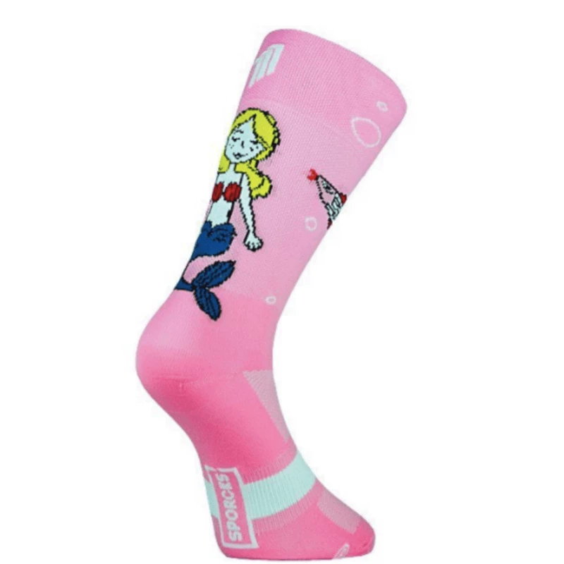 Calcetines Triatlón Sporcks Lucy Charles The Mermaid Pink 1 Calcetines Triatlón Sporcks Lucy Charles The Mermaid Pink