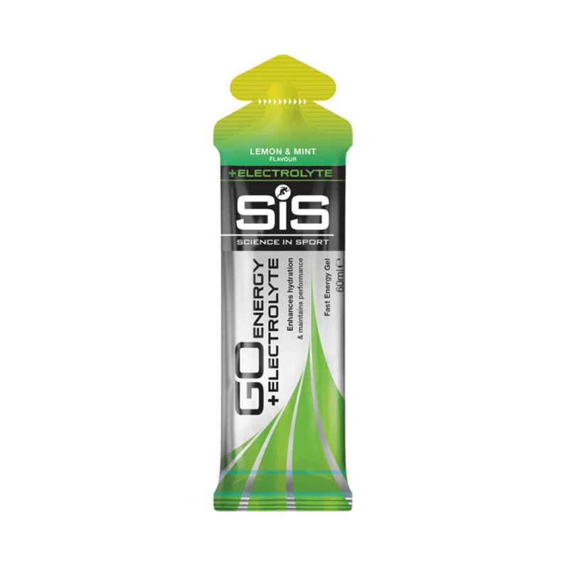 Gel Sis Go Energy + Electrolyte Lemon Mint 60ml 1 Gel Sis Go Energy + Electrolyte Lemon Mint 60ml