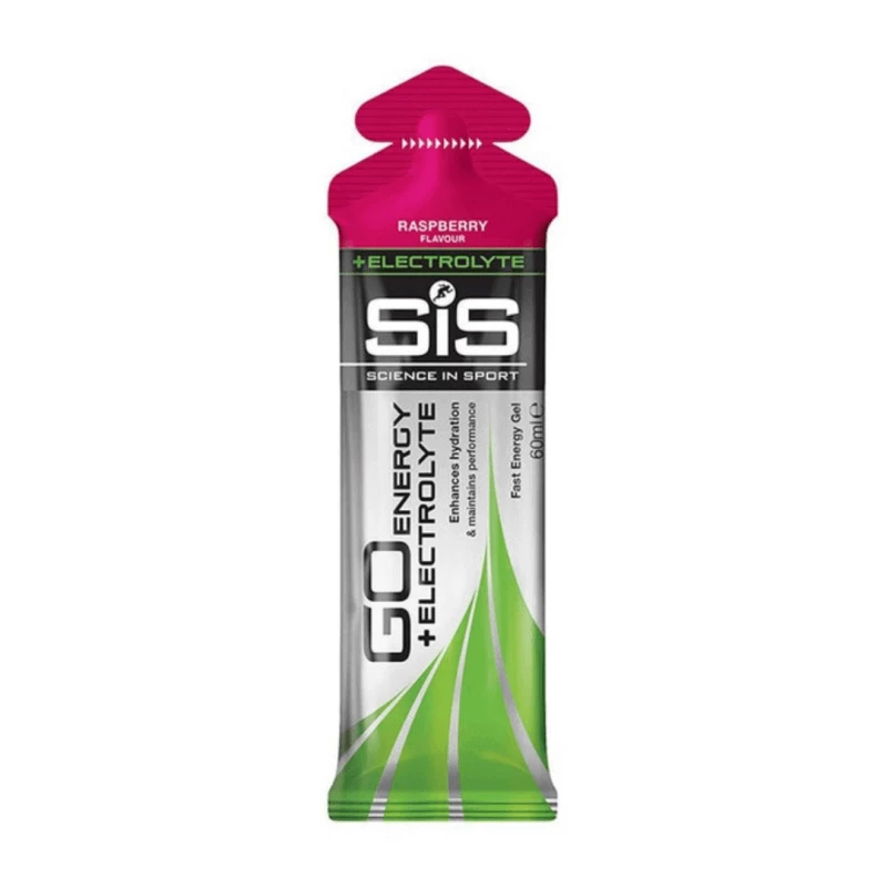 Gel Sis Go Energy + Electrolyte Raspberry 60ml 1 Gel Sis Go Energy + Electrolyte Raspberry 60ml