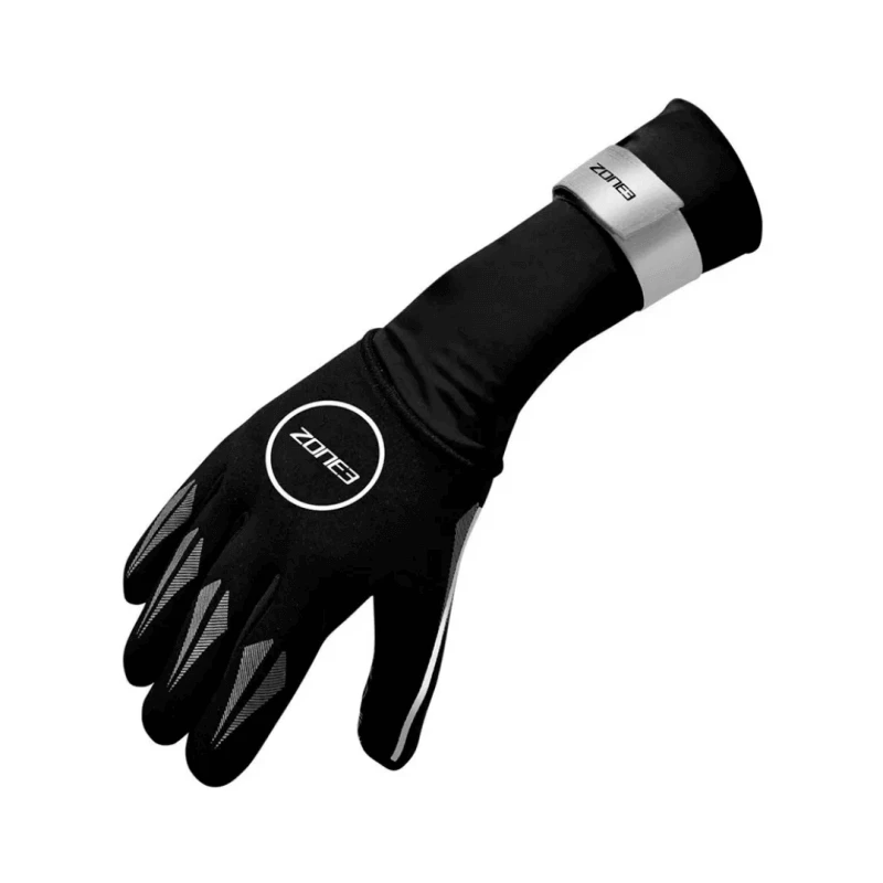 Guantes Zone3 De Neopreno Para Natación Negro 2 Guantes Zone3 De Neopreno Para Natación Negro - Imagen 2