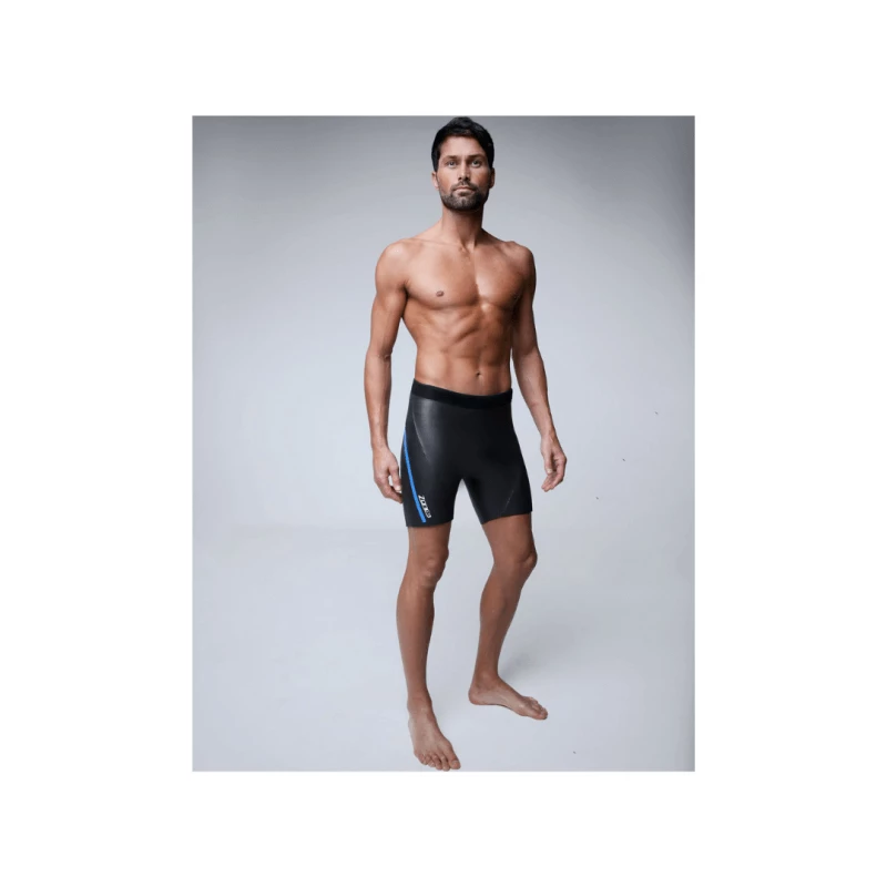Malla Corta Zone3 Buoyancy Shorts 5/3 Mm Negro Azul 3 Malla Corta Zone3 Buoyancy Shorts 5/3 Mm Negro Azul - Imagen 3
