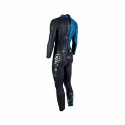 Neopreno Aqua Sphere Phantom V3 Negro Azul Dorado -Natación Tienda de ventas neopreno aqua sphere phantom v3 negro azul dorado 3
