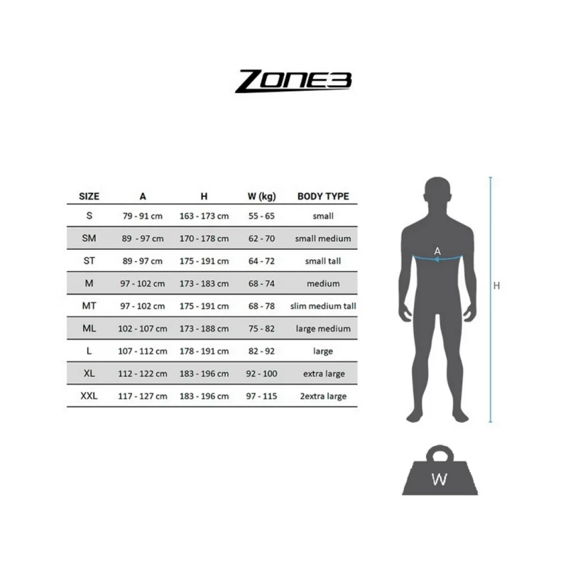 Neopreno Zone3 Agile Negro Gris 3 Neopreno Zone3 Agile Negro Gris - Imagen 3