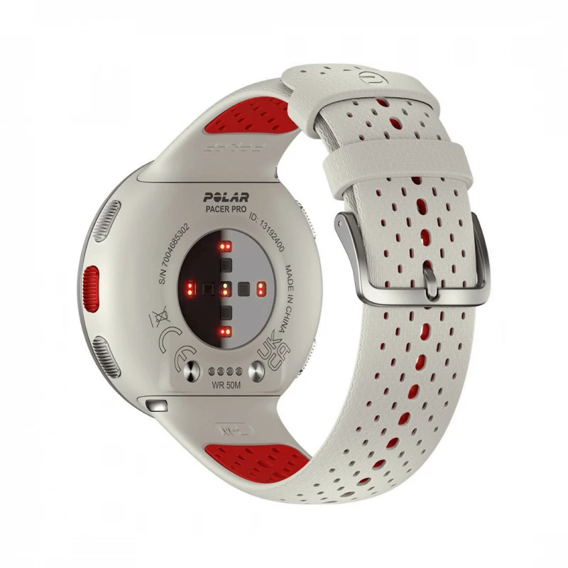 Reloj Polar Pacer Pro Blanco Rojo 2 Reloj Polar Pacer Pro Blanco Rojo - Imagen 2