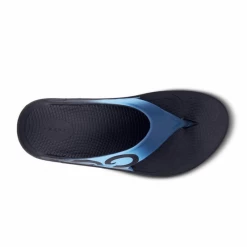 Sandalias Oofos OOriginal Sport Negro Azul Unisex -Natación Tienda de ventas sandalias oofos ooriginal sport negro azul unisex 3