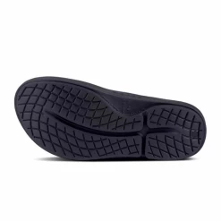 Sandalias Oofos OOriginal Sport Negro Azul Unisex -Natación Tienda de ventas sandalias oofos ooriginal sport negro azul unisex 4