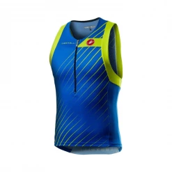 Top Castelli Free Tri Azul Marino