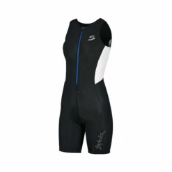 Tritraje Race Spiuk Mujer Negro Azul
