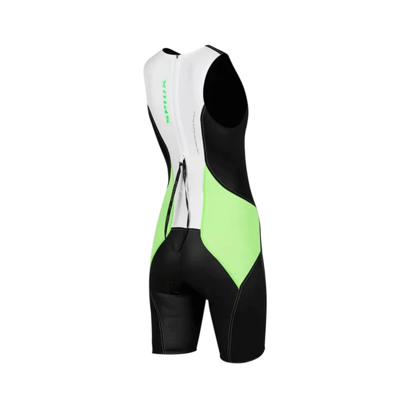 Tritraje Spiuk Elite Mujer Negro Verde 2 Tritraje Spiuk Elite Mujer Negro Verde - Imagen 2