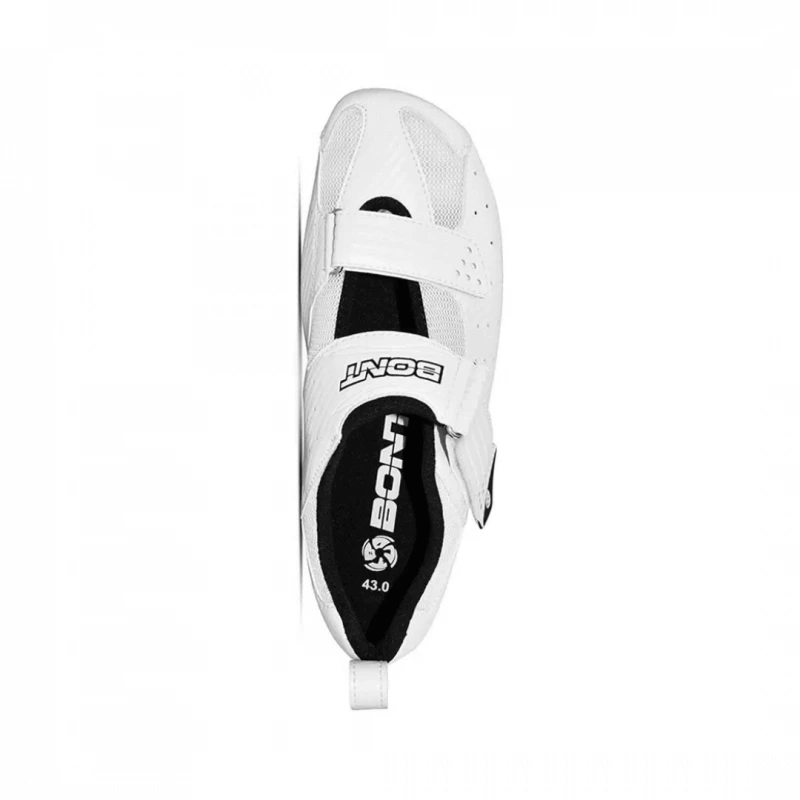 Zapatillas Bont Riot TR Triatlón Blanco Negro 3 Zapatillas Bont Riot TR Triatlón Blanco Negro - Imagen 3
