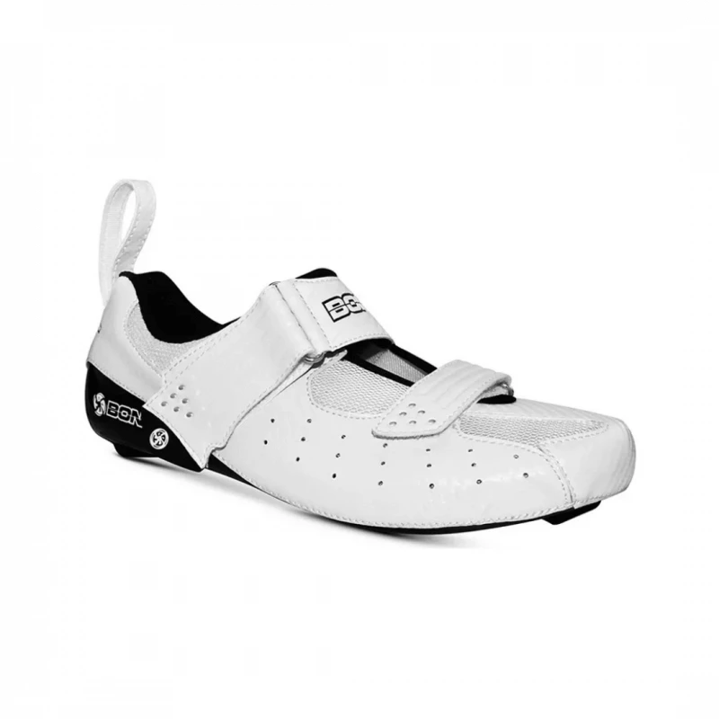 Zapatillas Bont Riot TR Triatlón Blanco Negro 1 Zapatillas Bont Riot TR Triatlón Blanco Negro