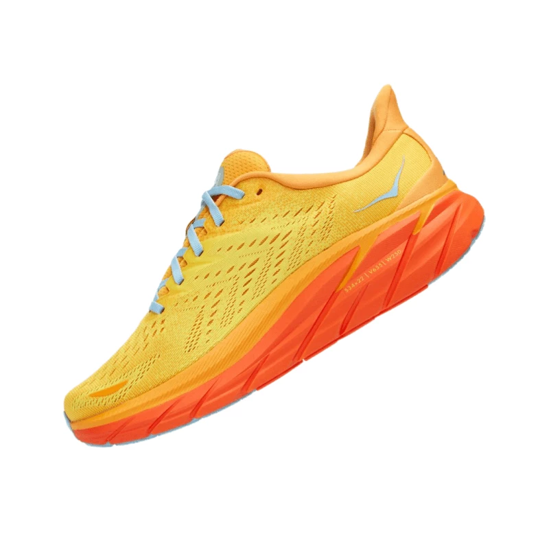 Zapatillas Hoka One One Clifton 8 Amarillo Naranja AW22 5 Zapatillas Hoka One One Clifton 8 Amarillo Naranja AW22 - Imagen 5