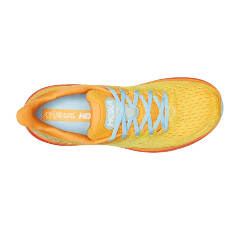Zapatillas Hoka One One Clifton 8 Amarillo Naranja AW22 6 Zapatillas Hoka One One Clifton 8 Amarillo Naranja AW22 - Imagen 6