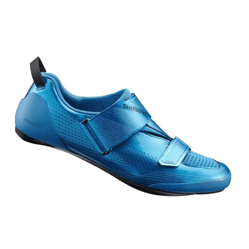 Zapatillas Shimano TR901 Triatlón Azul Con Suela De Carbono 1 Zapatillas Shimano TR901 Triatlón Azul Con Suela De Carbono