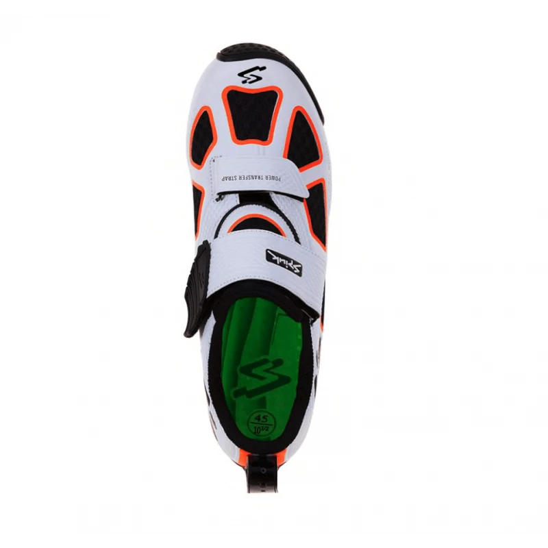 Zapatillas Spiuk Trivium Blanca Naranja Hombre 5 Zapatillas Spiuk Trivium Blanca Naranja Hombre - Imagen 5