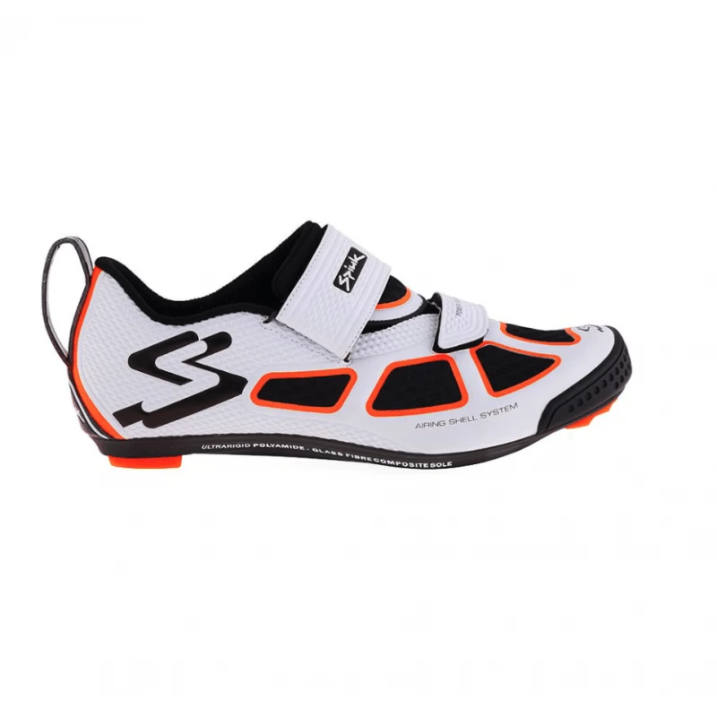 Zapatillas Spiuk Trivium Blanca Naranja Hombre 1 Zapatillas Spiuk Trivium Blanca Naranja Hombre