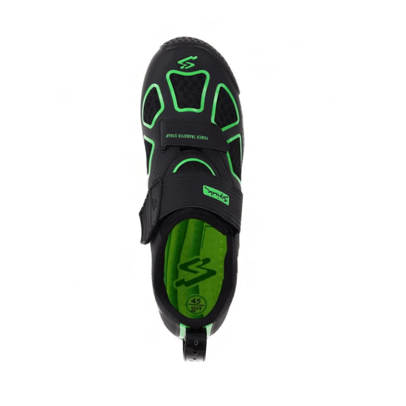 Zapatillas Spiuk Trivium Negro Verde Hombre 6 Zapatillas Spiuk Trivium Negro Verde Hombre - Imagen 6